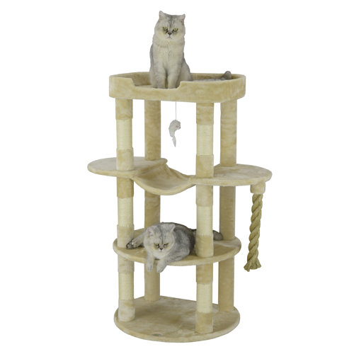 Go Pet Club 46" Jungle Rope Cat Tree & Reviews Wayfair